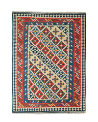 Tapis Kelim - Oriental - 404 x 295 cm - multicolore