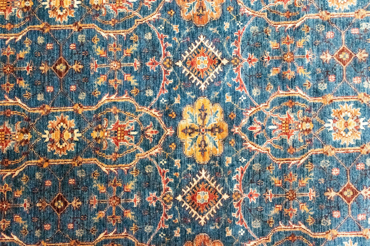 Tapis Ziegler - 255 x 180 cm - bleu