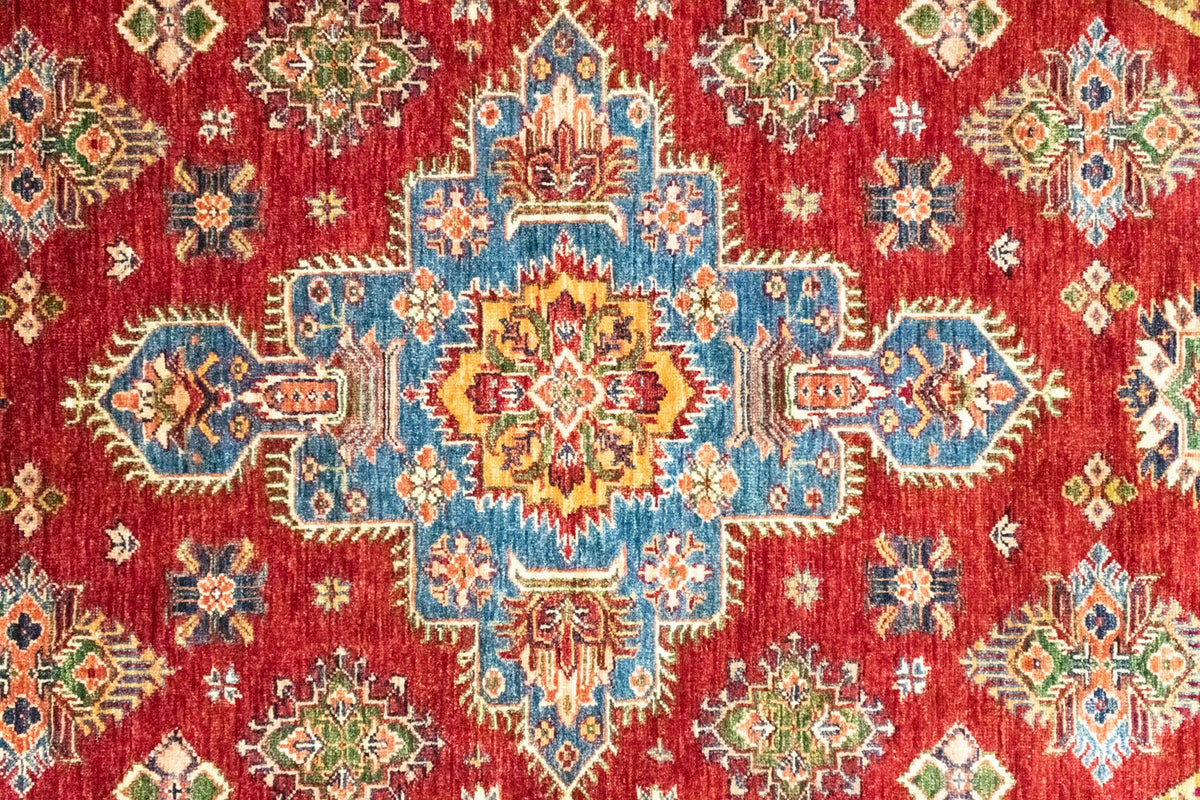 Tapis Ziegler ovale  - 211 x 141 cm - rouge