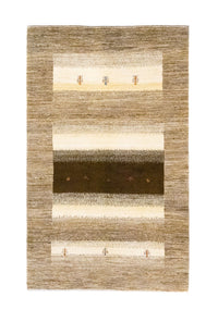 Tapis Gabbeh - Loribaft Persan - 190 x 115 cm - multicolore