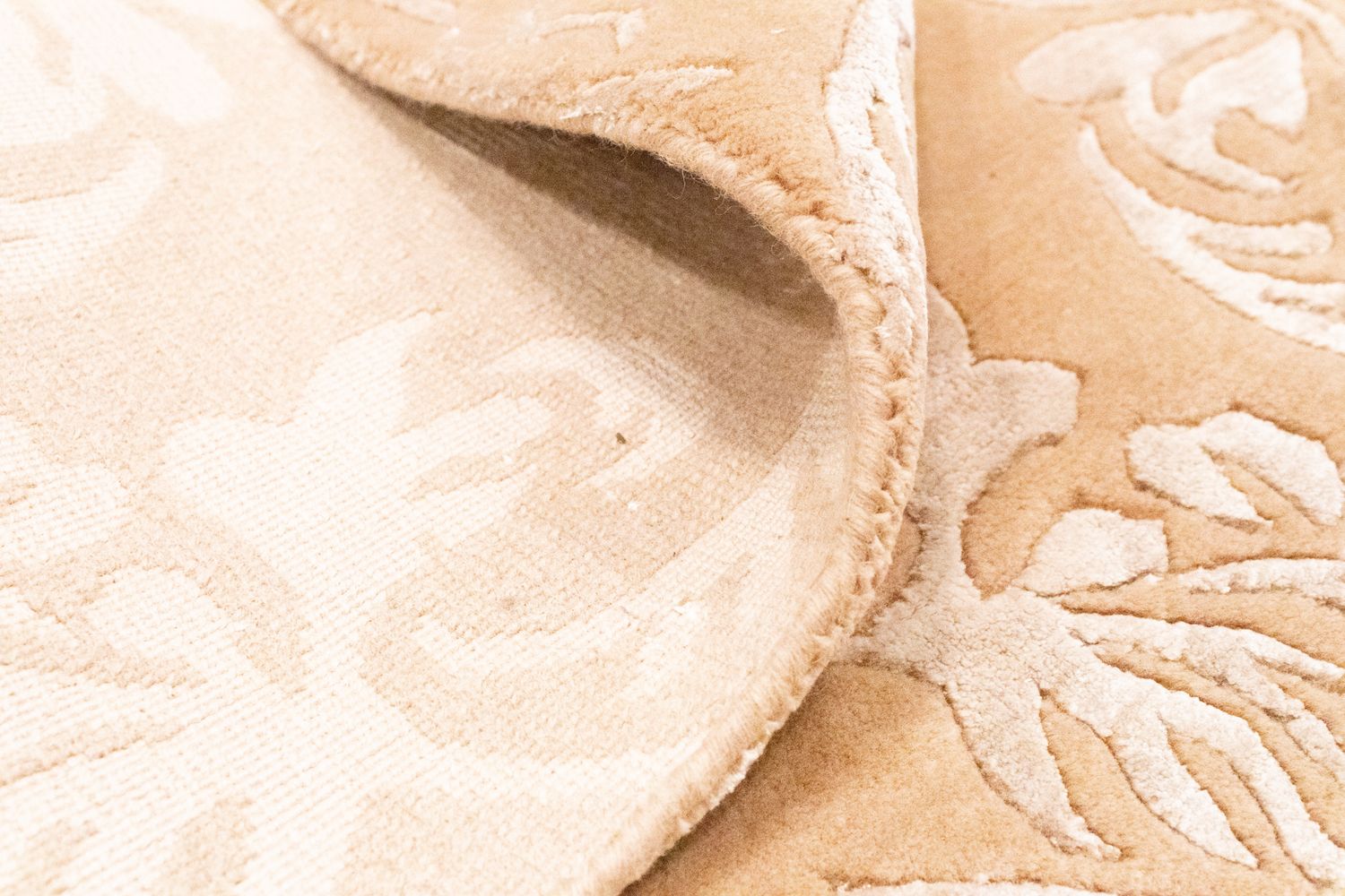 Tapis design - 200 x 154 cm - beige