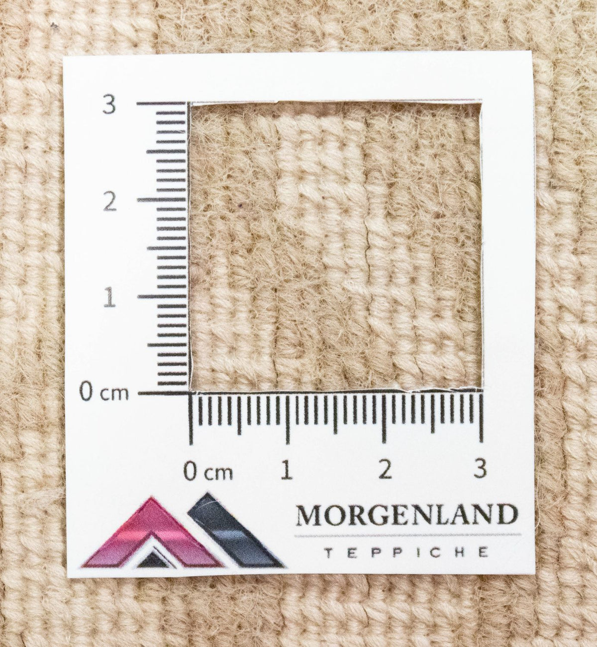 Tapis design - 200 x 154 cm - beige