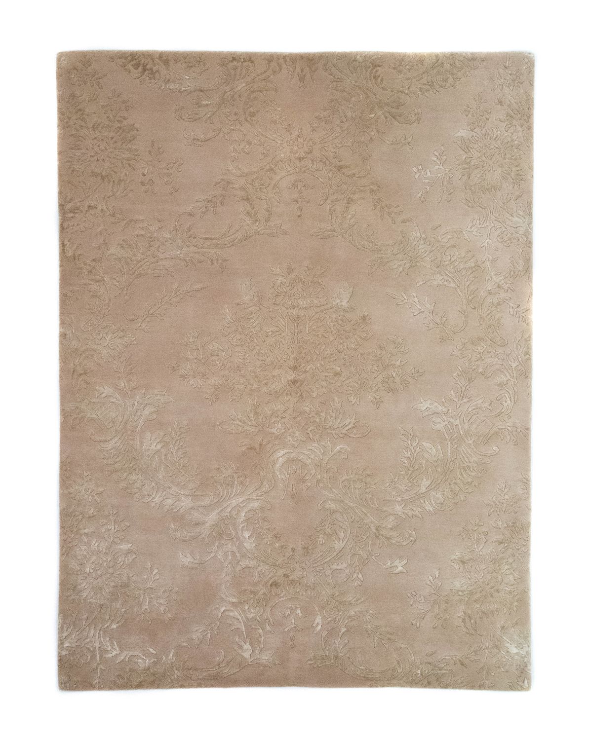 Tapis design - 212 x 155 cm - marron