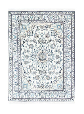 Tapis persan - Nain - 200 x 144 cm - blanc naturel