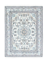 Tapis persan - Nain - 200 x 144 cm - blanc naturel