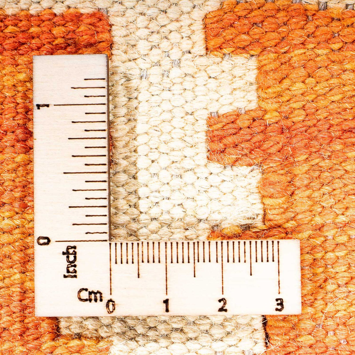 Tapis Kelim - Splash - 154 x 99 cm - rouge foncé