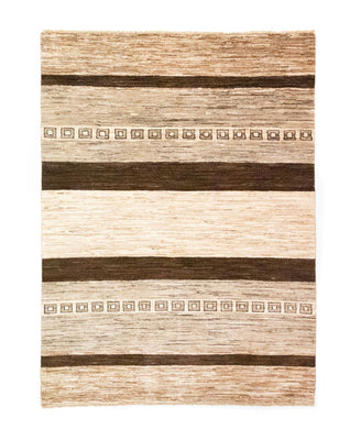 Tapis Gabbeh - Indus - 196 x 142 cm - multicolore
