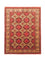 Tapis afghan - 202 x 152 cm - rouge