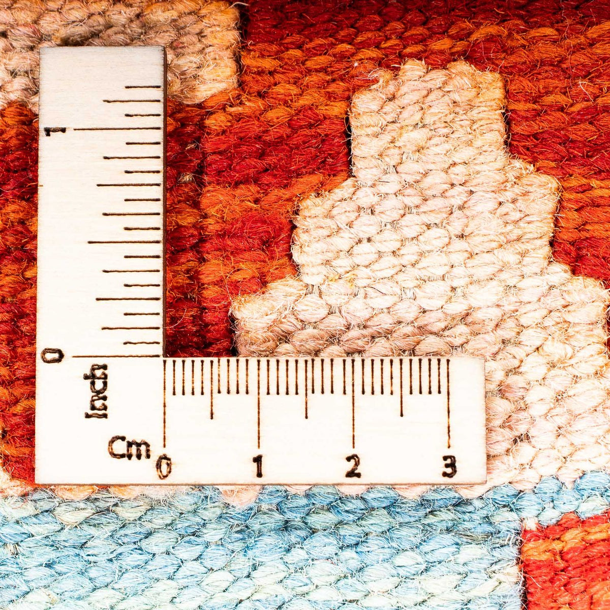 Tapis Kelim - Splash - 157 x 101 cm - rouille