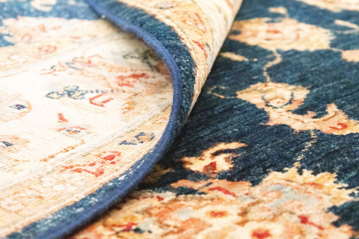 Tapis Ziegler - 198 x 150 cm - bleu
