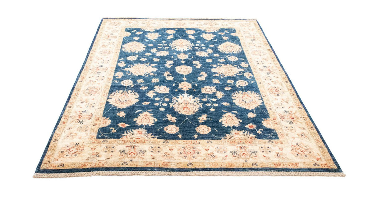Tapis Ziegler - 198 x 150 cm - bleu