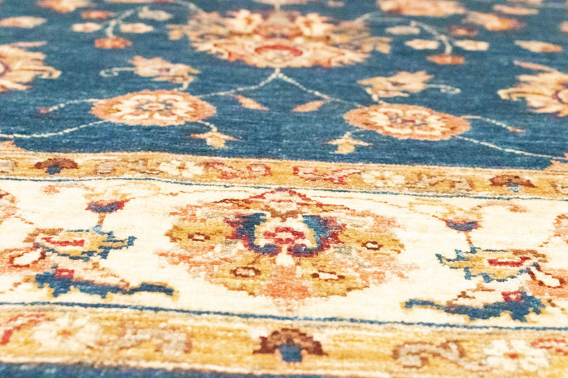 Tapis Ziegler - 209 x 152 cm - bleu