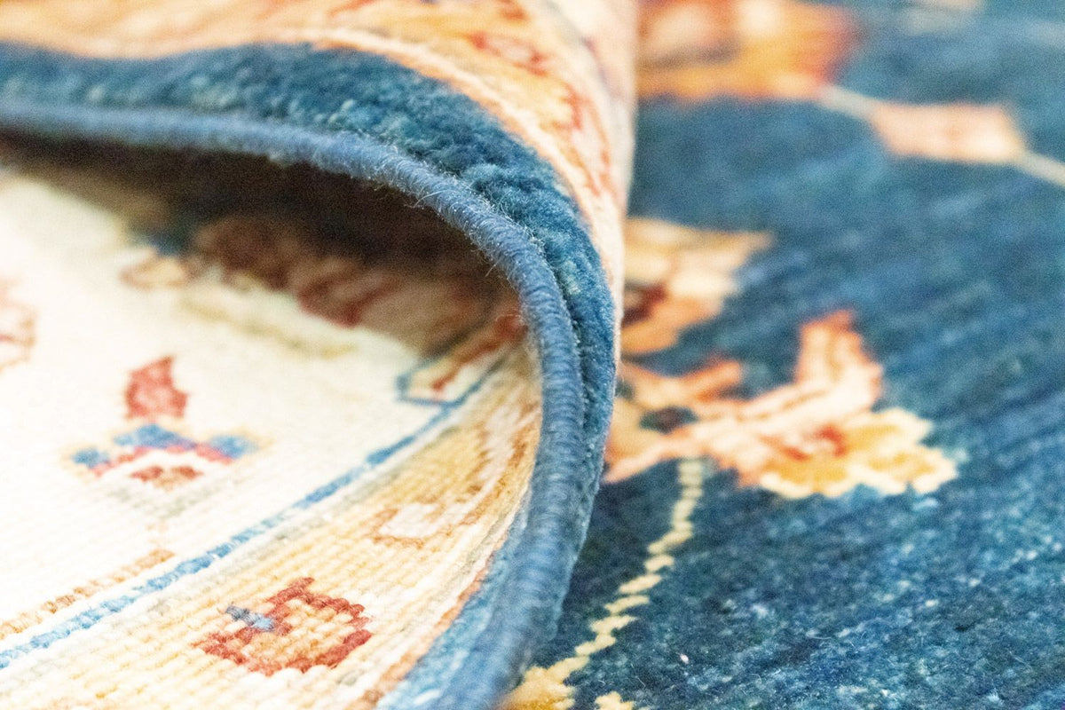 Tapis Ziegler - 209 x 152 cm - bleu