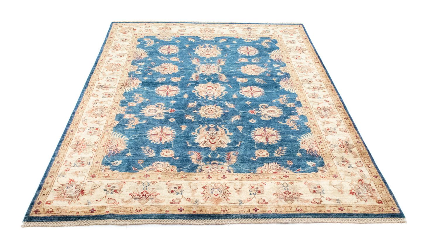 Tapis Ziegler - 204 x 152 cm - bleu