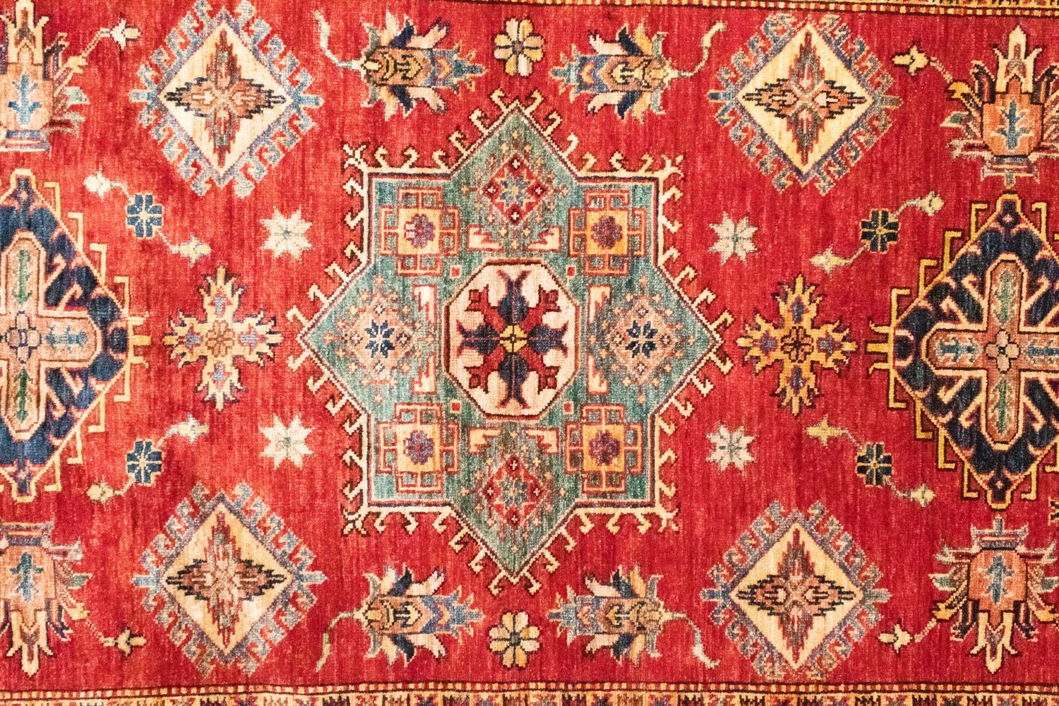 Tapis Ziegler - Kazak - 207 x 148 cm - orange