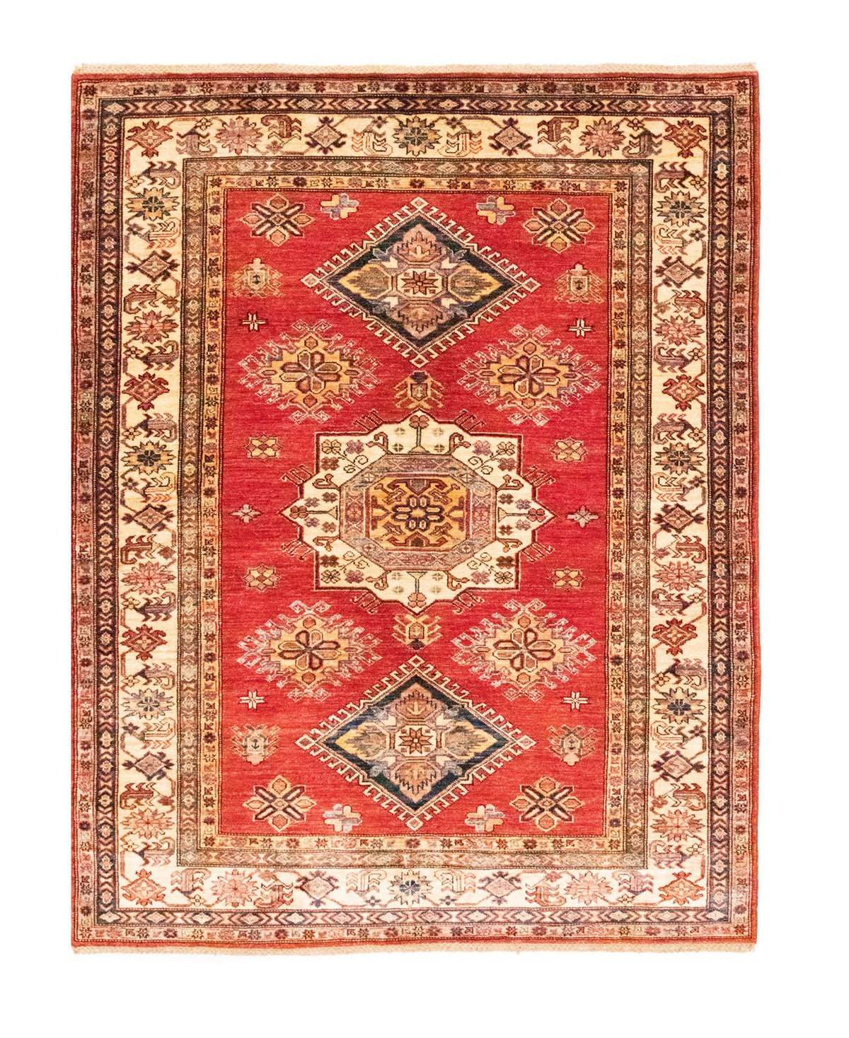 Tapis Ziegler - Kazak - 200 x 152 cm - orange