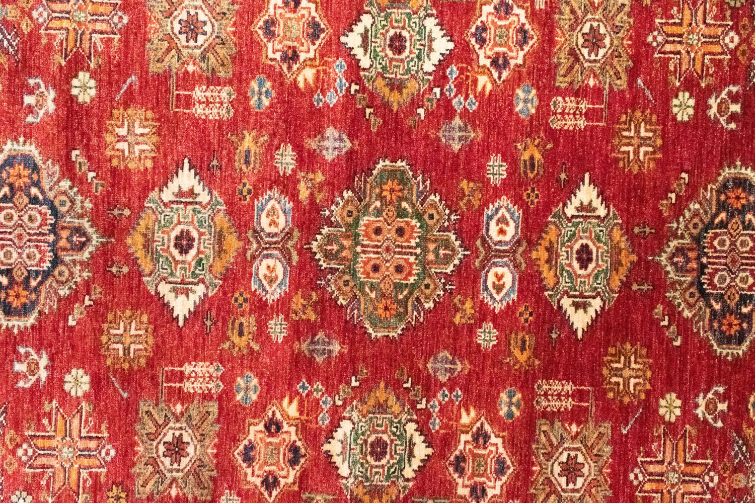 Tapis Ziegler - Kazak - 199 x 158 cm - rouille