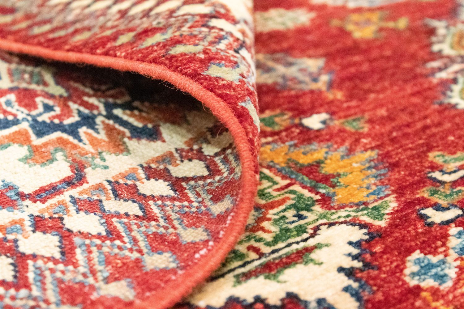Tapis Ziegler - Kazak - 199 x 158 cm - rouille