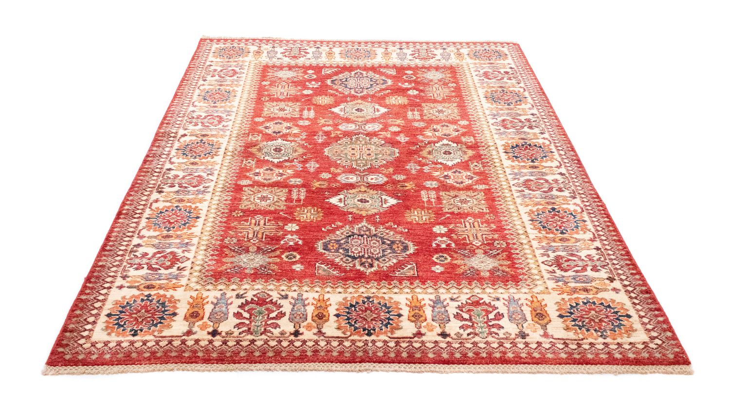 Tapis Ziegler - Kazak - 199 x 158 cm - rouille