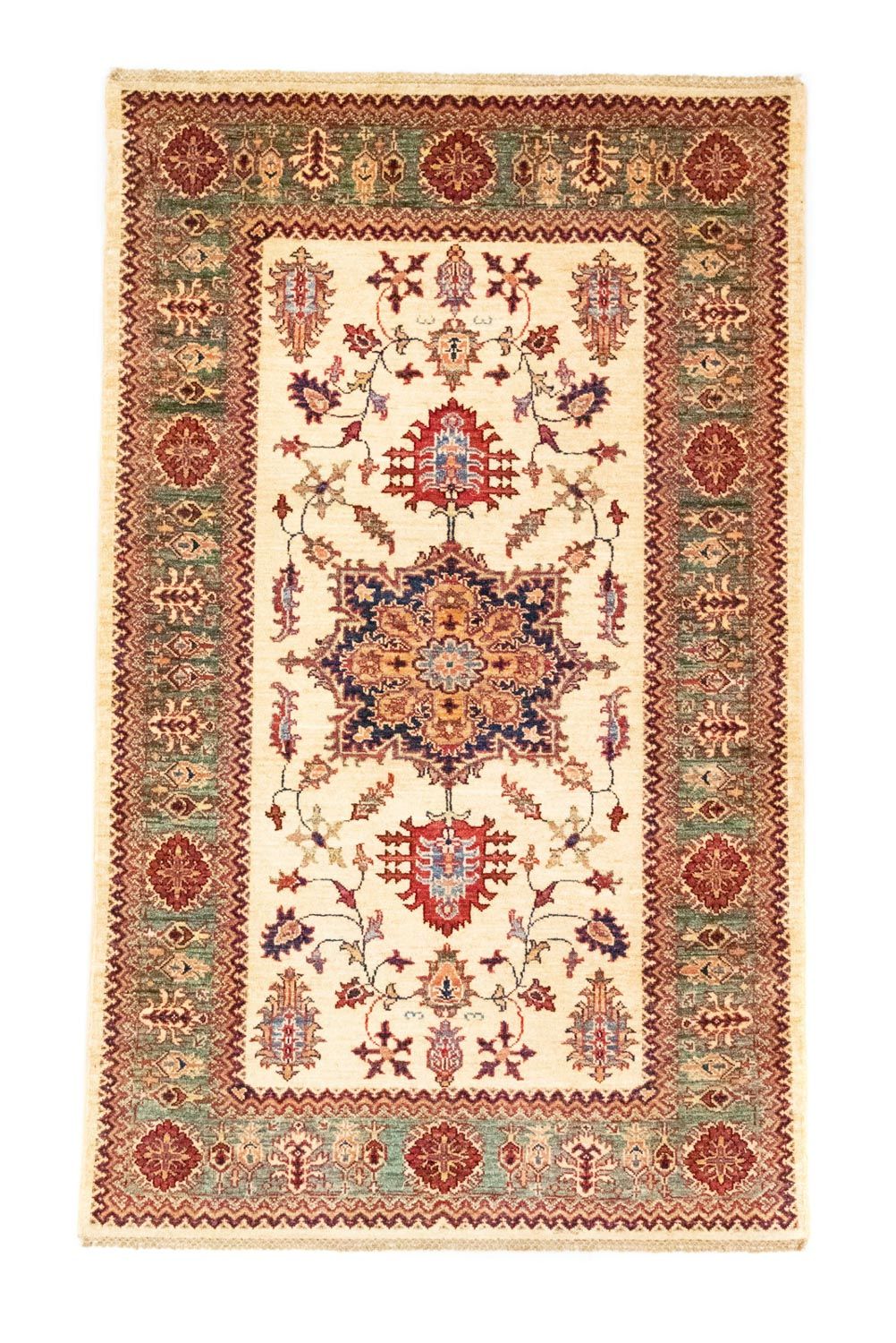 Tapis Ziegler - Kazak - 188 x 117 cm - beige