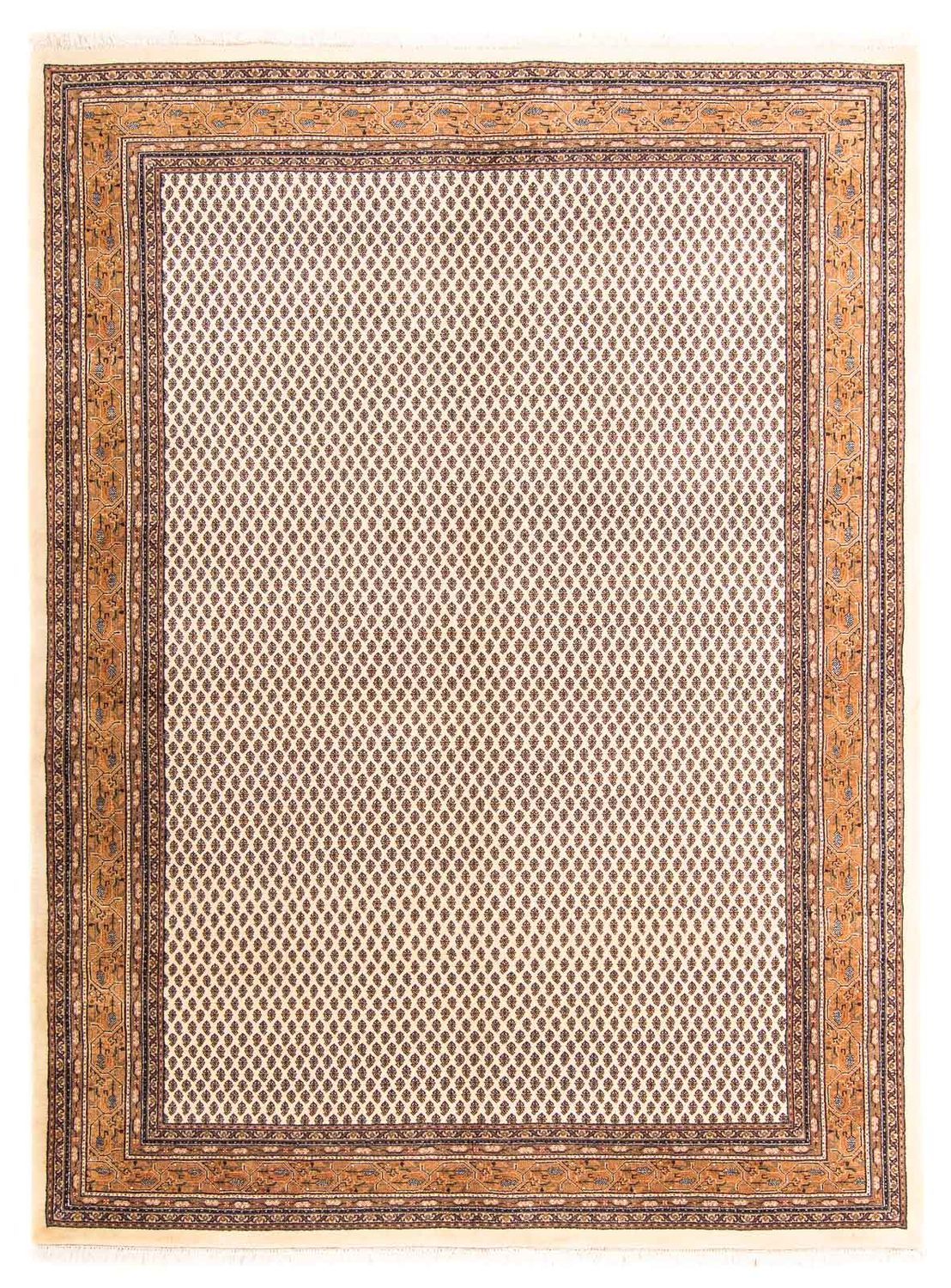 Tapis oriental - Mir - Indus - 238 x 176 cm - beige