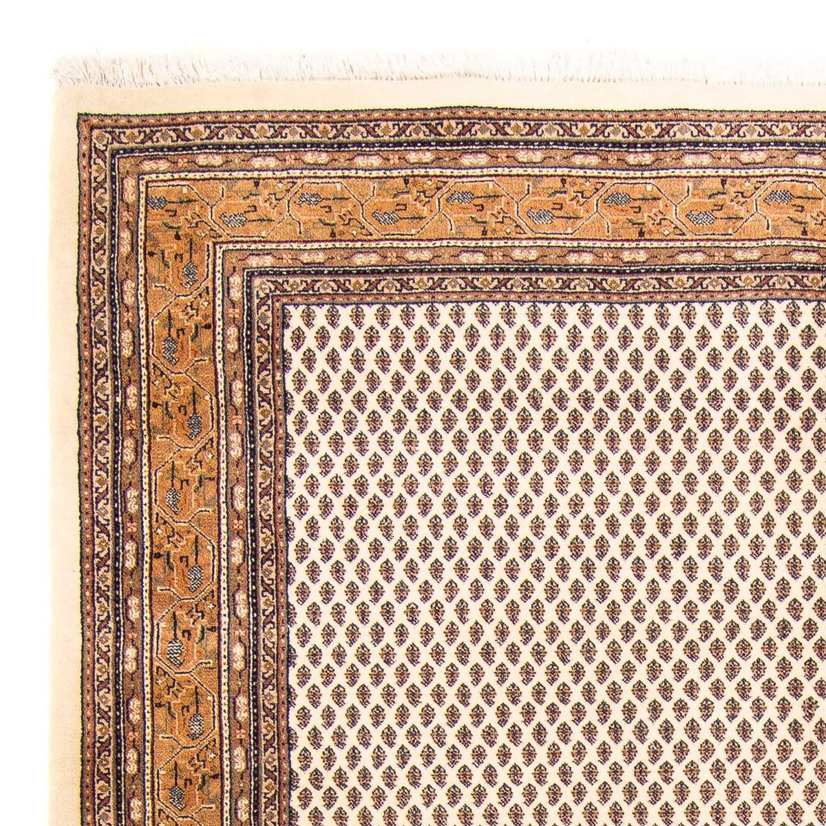 Tapis oriental - Mir - Indus - 238 x 176 cm - beige