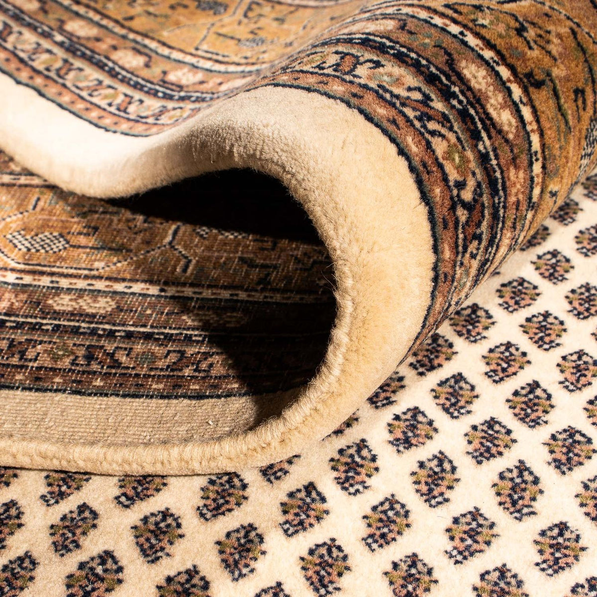 Tapis oriental - Mir - Indus - 238 x 176 cm - beige