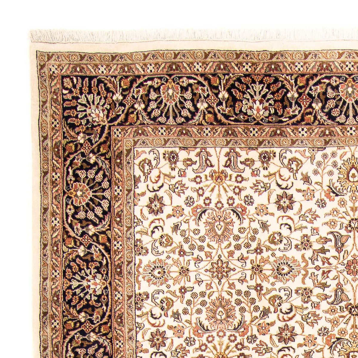 Tapis oriental - Keshan - Indus - 305 x 202 cm - beige