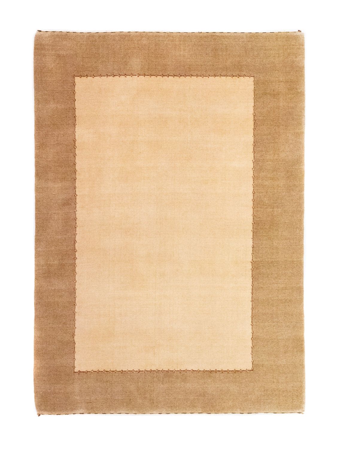 Tapis Gabbeh - Loribaft Persan - 185 x 122 cm - marron
