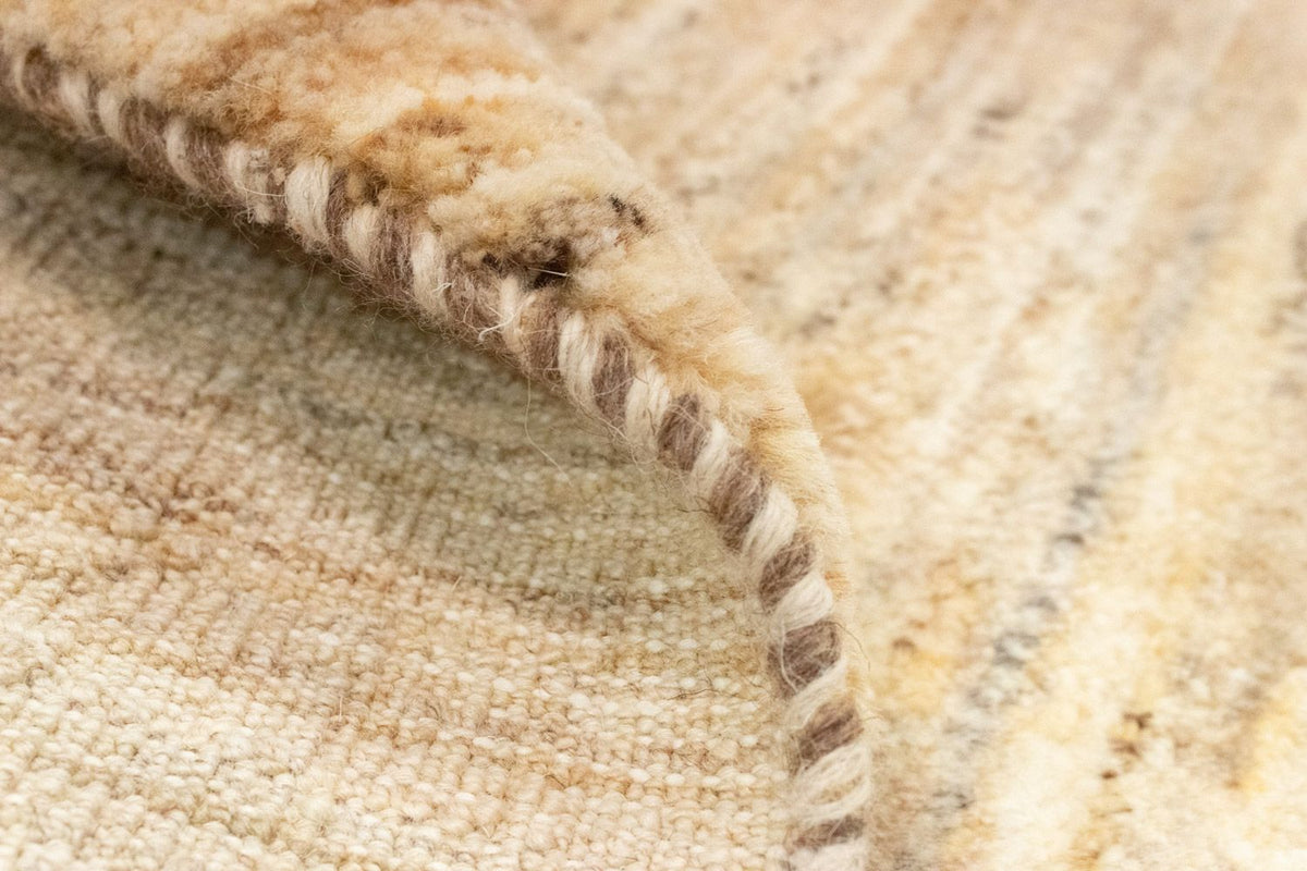 Tapis Gabbeh - Persan - 208 x 150 cm - jaune