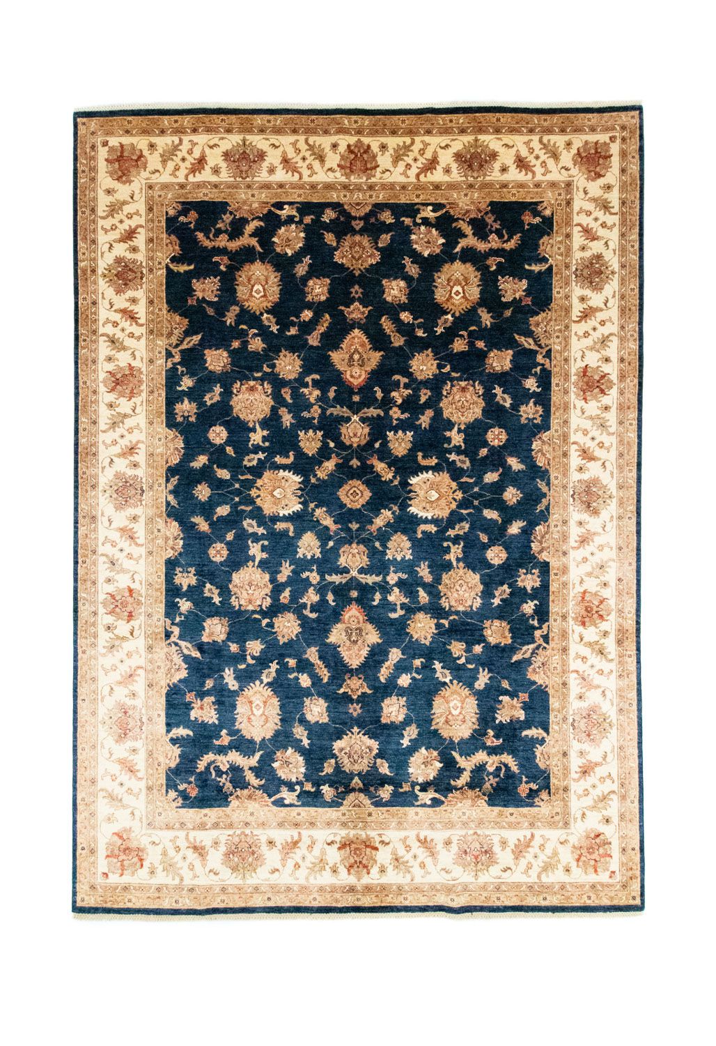 Tapis Ziegler - 352 x 247 cm - bleu