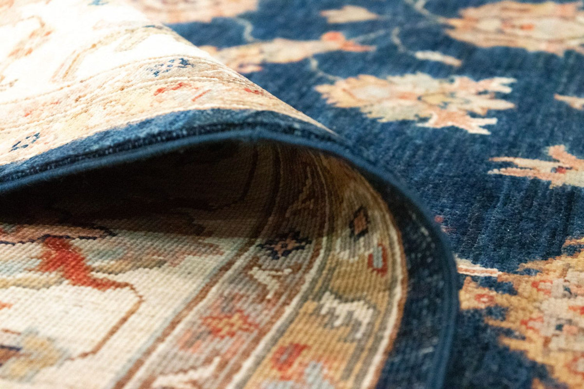 Tapis Ziegler - 352 x 247 cm - bleu