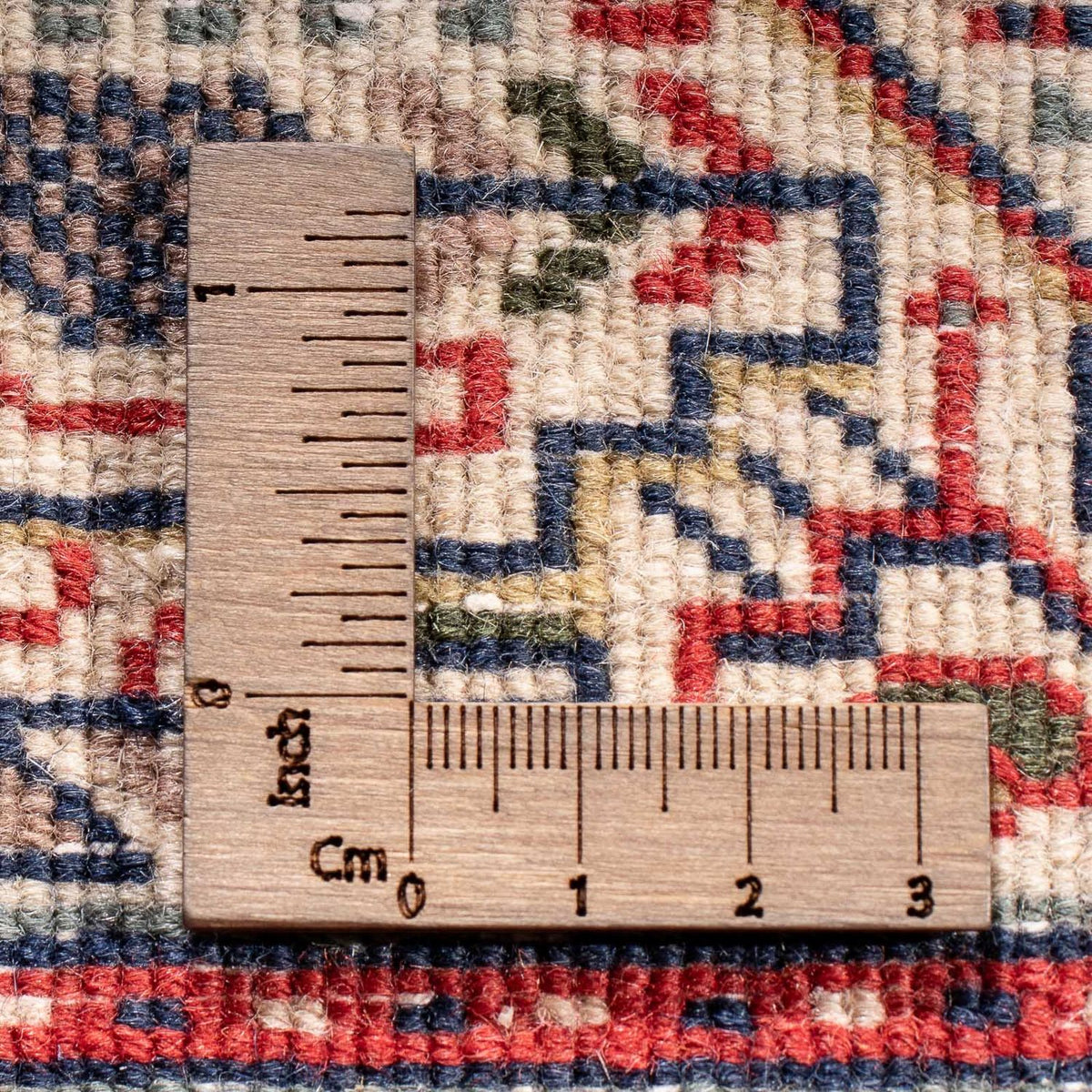 Tapis oriental - Mir - Indus - 239 x 173 cm - rouge