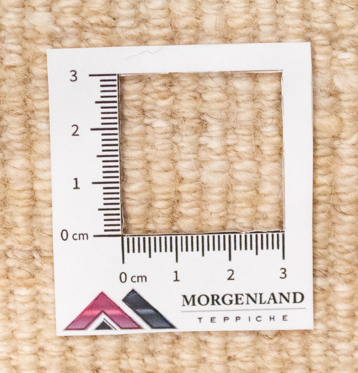 Tapis Gabbeh - Persan - 198 x 141 cm - beige