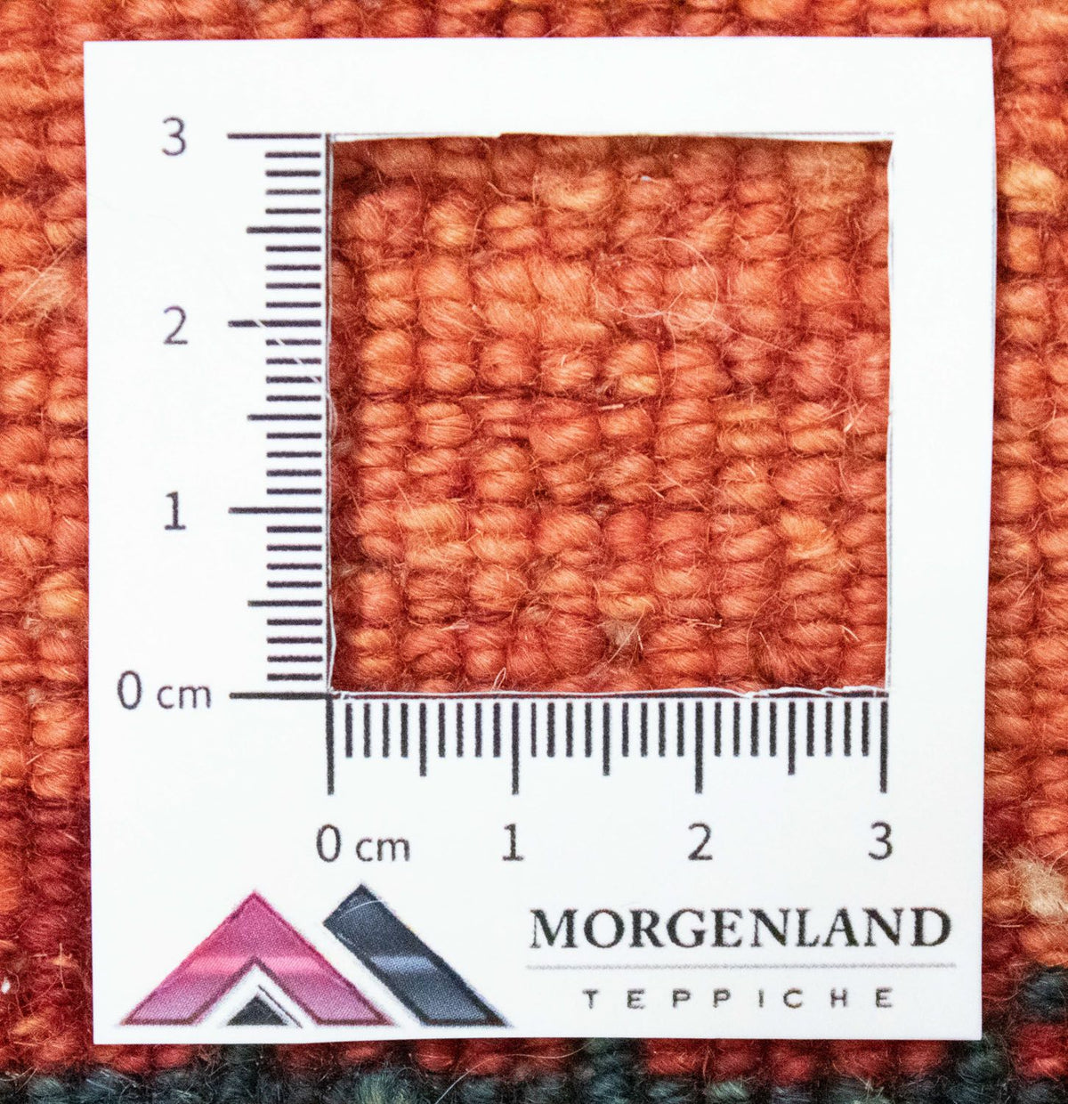 Tapis Gabbeh - Persan - 188 x 142 cm - orange