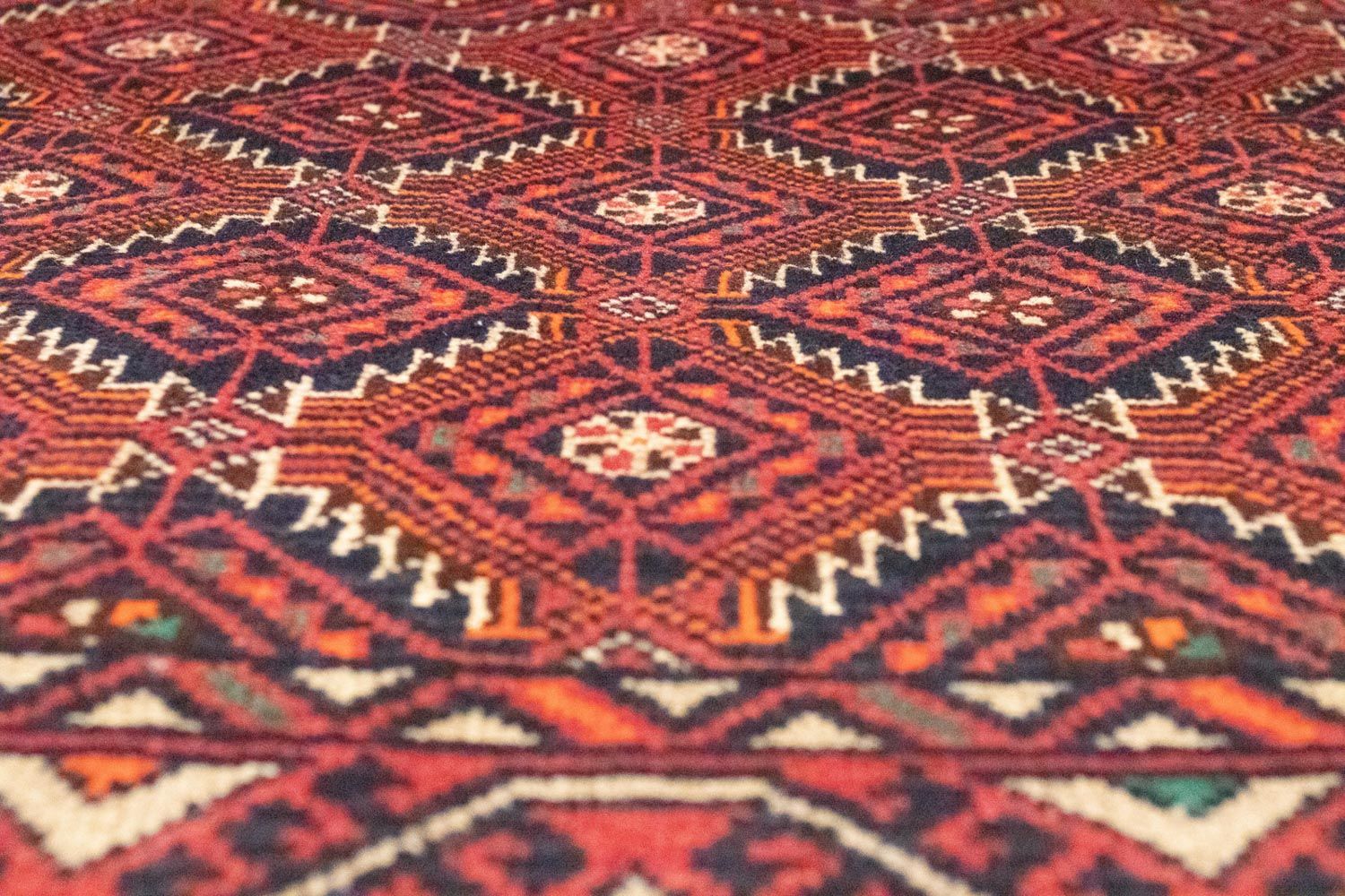 Tapis de couloir Tapis Belutsch - 187 x 95 cm - marron