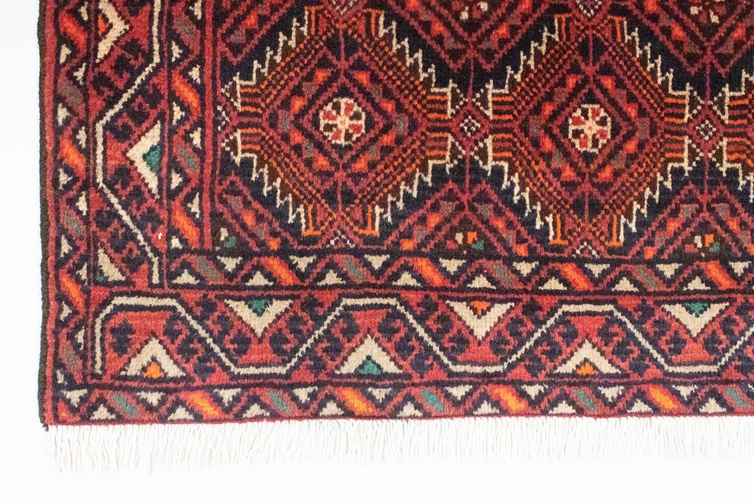 Tapis de couloir Tapis Belutsch - 187 x 95 cm - marron