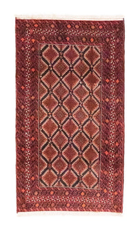 Tapis de couloir Tapis Belutsch - 185 x 102 cm - marron