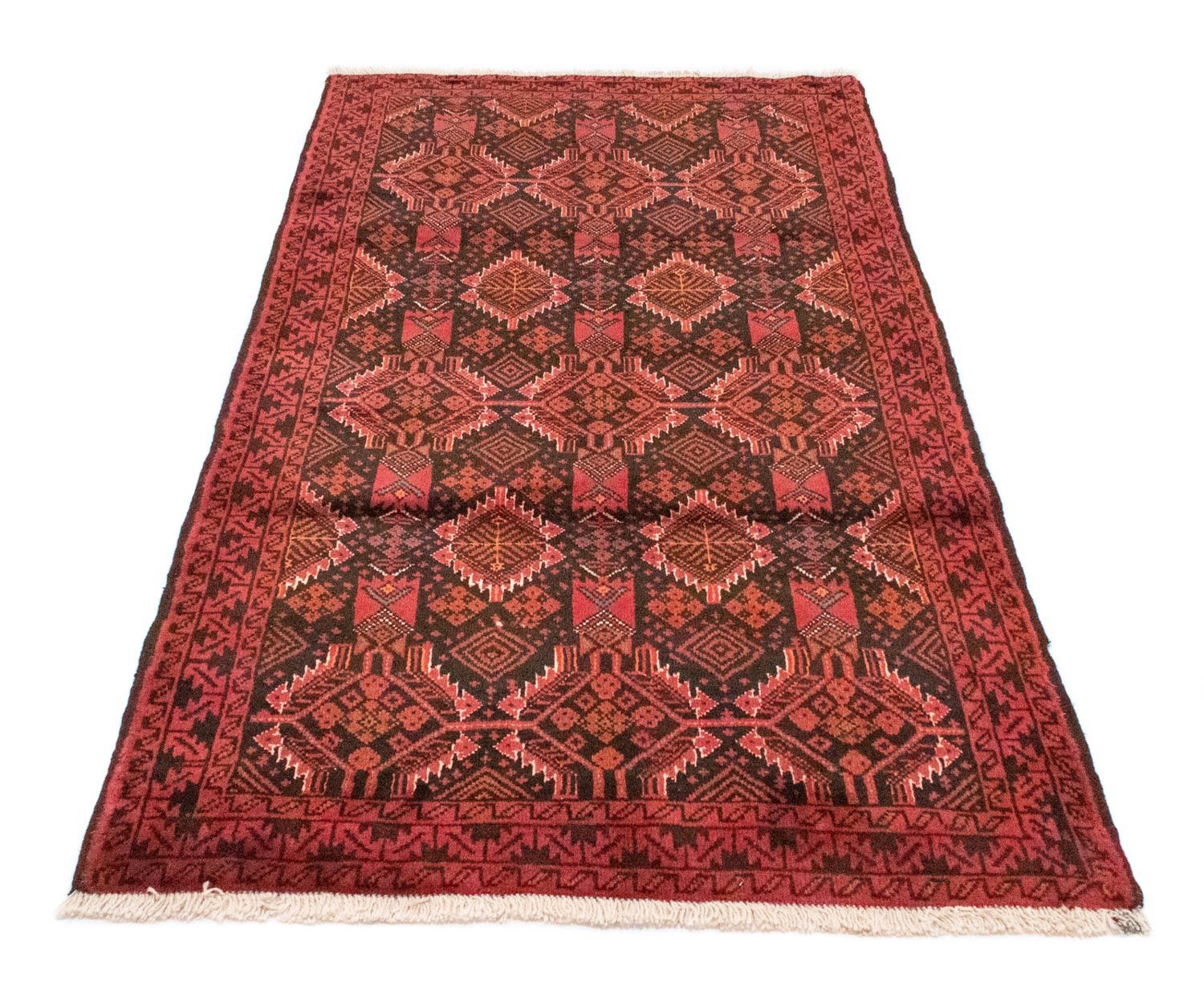 Tapis de couloir Tapis Belutsch - 195 x 110 cm - orange