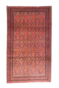 Tapis de couloir Tapis Belutsch - 177 x 100 cm - rouille