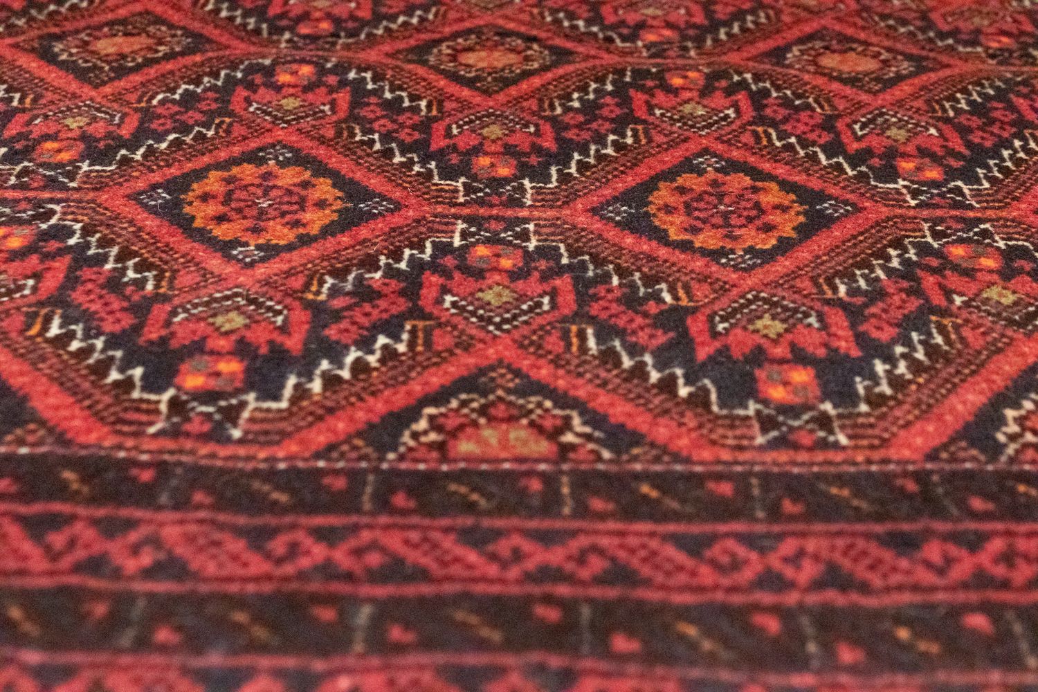 Tapis de couloir Tapis Belutsch - 177 x 100 cm - rouille