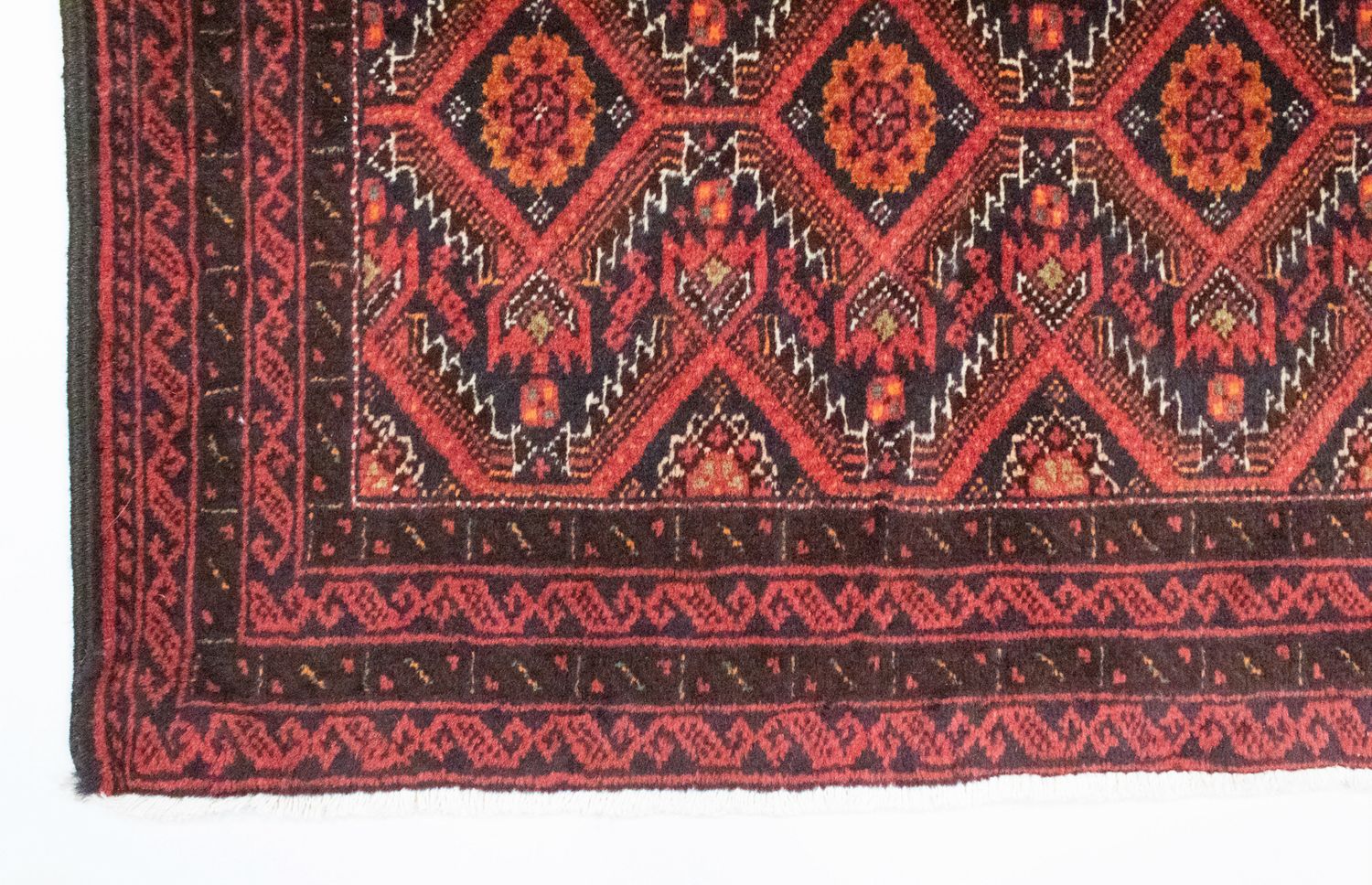 Tapis de couloir Tapis Belutsch - 177 x 100 cm - rouille