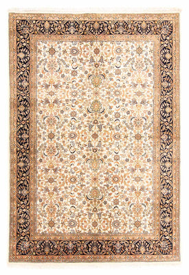 Tapis oriental - Keshan - Indus - 242 x 170 cm - beige
