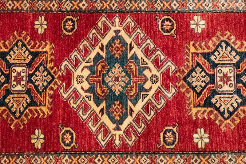 Tapis Ziegler - Kazak - 152 x 101 cm - rouge