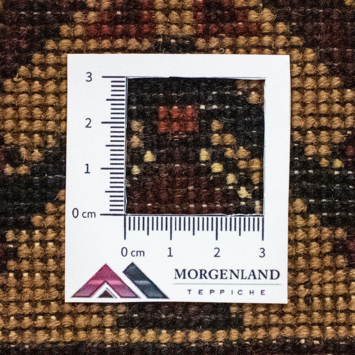 Tapis afghan - 150 x 100 cm - bleu