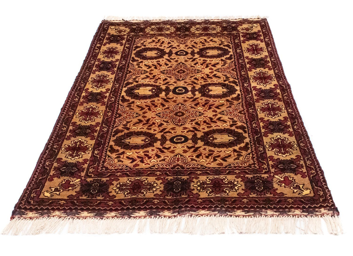 Tapis afghan - 156 x 101 cm - bleu