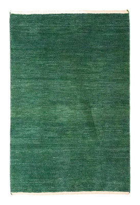 Tapis Gabbeh - Persan - 146 x 98 cm - vert