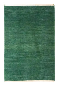 Tapis Gabbeh - Persan - 146 x 98 cm - vert