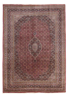 Tapis oriental - Bidjar - Indus - 336 x 246 cm - rouge foncé