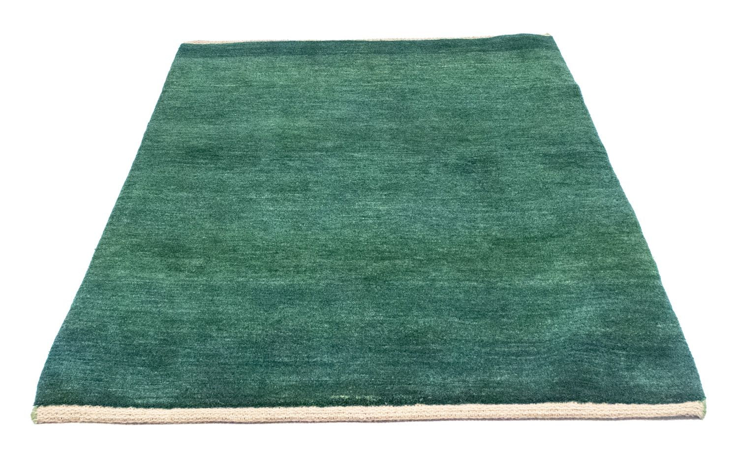 Tapis Gabbeh - Persan - 152 x 106 cm - vert